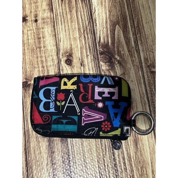 Vera Bradley Clutch Purse Letters - Picture 6 of 8